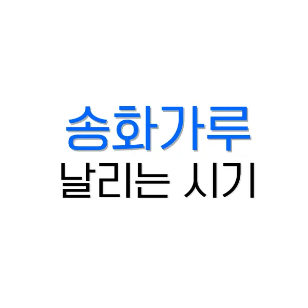 송화가루 날리는 시기: 효능과 알레르기 대처하기 1 송화가루 날리는 시기